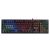 Bloody_Gaming B500N Mecha-Like Switch Gaming Keyboard - Black Multi-Key Rollover, Centered Backlight Design, 1000Hz Report Rate, Screw Enhanced Space-Bar, Anti-Slippery Lift