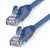 Startech m CAT6 Ethernet Cable, LSZH (Low Smoke Zero Halogen), 10 GbE Snagless 100W PoE UTP RJ45 Blue CAT 6 Network Patch Cord, ETL - 1m Blue LSZH CAT6 Ethernet Cable