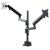 Startech Desk Mount Dual Monitor Arm - Full Motion Monitor Mount for 2x VESA Displays up to 32