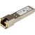 Startech SFP (mini-GBIC) - 1 x RJ-45 10/100/1000Base-T Network LAN - For Data Networking, Optical Network - Twisted PairGigabit Ethernet - 10/100/1000Base-T - Hot-pluggable, Hot-swappable