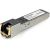 Startech SFP (mini-GBIC) - 1 x RJ-45 10/100/1000Base-T Network LAN - For Data Networking - Twisted PairGigabit Ethernet - 10/100/1000Base-T - Hot-pluggable