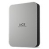 LaCie 1000GB (1TB) Mobile Drive (2022) - Moon Silver - USB 3.1 Type C