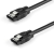 Startech 0.6 m Round SATA Cable, StarTech.com 24 Inch (60cm) Round SATA Cable - Latching Connectors - 6Gbs SATA Data Cord - SATA Hard Drive Power Cable - Black (SATRD60CM)
