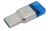 Kingston MobileLite Duo 3C card reader USB 3.2 Gen 1 (3.1 Gen 1) Type-A/Type-C Blue, Silver