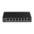 Edimax GS-5008E network switch Gigabit Ethernet (10/100/1000) Black, 8 x RJ45 10/100/1000Base-T, 16Gbps, 4K MAC Address, 9KB Jumbo Frames, 1.53Mb Buffer Memory