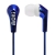 Moki Metallics Earphones - Blue