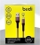 Generic Budi Lightning to USB Charge/Sync Braided Cable, 2 Meter Length - (6971536923856)