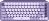 Logitech Pop Keys keyboard RF Wireless + Bluetooth QWERTY English Lavender, Violet, Bluetooth / Logi Bolt, 2x AAA, 321.2 x 138.47 x 35.4 mm, 779 g, Cosmos