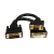 Startech Wyse Compatible DVI Splitter Cable - DVI-I to DVI-D and VGA - M/F - 8 in.