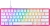 HP HyperX Alloy Origins 60 Pink - Mechanical Gaming Keyboard - HX Red