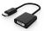 Blupeak DPDVAD video cable adapter 0.2 m DisplayPort DVI-D, 20 Pin DisplayPort Male to 24+1 Pin DVI-D Female