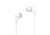 Philips Wired Earbud Gel White Closed, Neodymium, 20 - 20000 Hz, 10 mW, 102 dB at 1 kHz, white