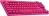 Logitech G PRO X TKL keyboard USB + RF Wireless + Bluetooth QWERTY English Pink, LIGHTSPEED, Qwerty, 50 h, 352 x 150 x 34 mm, 1010 g, Pink