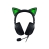 Razer Kraken Kitty V2 Headset Wired Head-band Gaming USB Type-A Black, 20 Hz — 20 kHz, 40 mm Razer TriForce,  Oval Ear Cushions, USB Typ A, 2 m cable, 100 Hz - 10 kHz mic, black