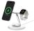 Belkin BoostCharge Pro 3 in 1 Magnetic Wireless Charging Stand with Qi2 15W - White