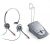 Plantronics S12 Telephone Headset System - Over-Head / Over-Ear Configurations, Firefly In-Use Light