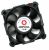 Just_Cooler SF-500 Fan - 50x50x10mm, Ball/Sleeve Bearing, 4500rpm, 9.59CFM, 23dBA - Black