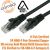 Comsol CAT 6 Network Patch Cable - RJ45-RJ45 - 2.0m, Black