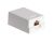 Cabac Surface Mount Box, CAT5e RJ45 8P8C - Single, White