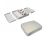 Cabac Surface Mount Box, CAT5e, Tamper Proof - Three Way, White