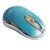 Rock Mini Glossy Optical Mouse - Blue