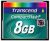 Transcend 8GB Compact Flash Card, Type I - 266x