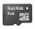 SanDisk 4GB Micro SDHC Card - Class 2