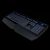 Razer Lycosa Gaming Keyboard - Programmable Macro Keys, Detachable Wrist Rest, Backlit, USB