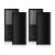 Belkin Simple Silicone Sleeve - 2-pack for iPod nano (4th Gen) - Black/Black - F8Z401-BKB-2