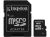 Kingston 8GB Micro SDHC Card with SD Adapter - Class 4