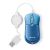 Belkin Retractable USB Mini Travel Mouse - Blue