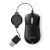 Belkin Retractable USB Mini Travel Mouse - Black