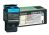 Lexmark C544X1CG Toner Cartridge - Cyan, 4,000 Pages, Extra High Yield, Return Program - for C544, X544