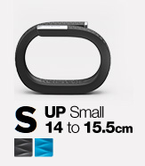 Small wristband jawbone up