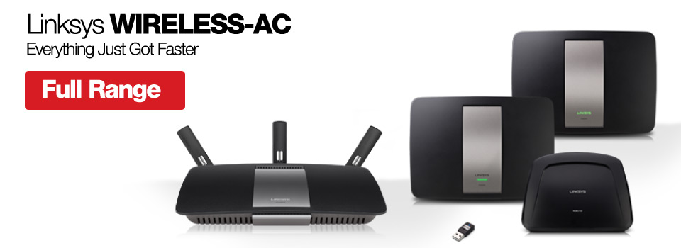 Linksys Wireless AC routers